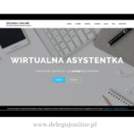 Strona z 6 zakładkami i 2 podstronami w menu